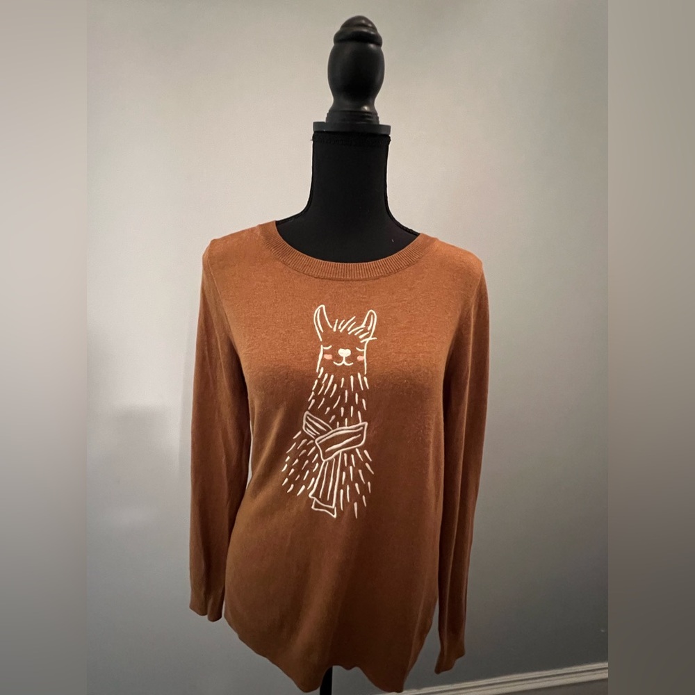 J. Crew Llama Sweater